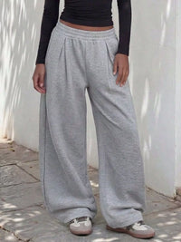 Wide-Leg Lounge Joggers