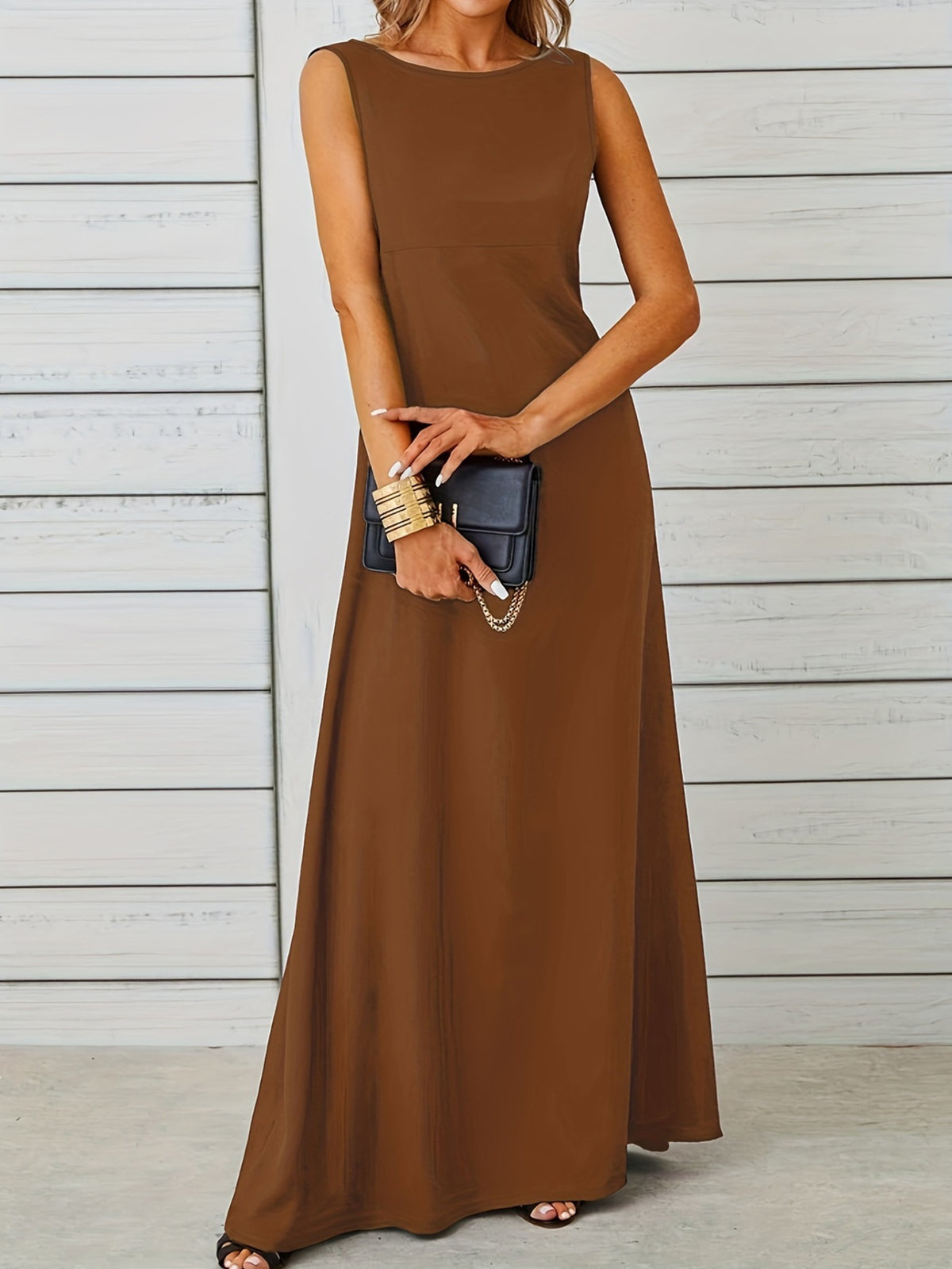 Breezy Sleeveless Maxi Dress