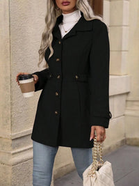 Belted Longline Trench Coat