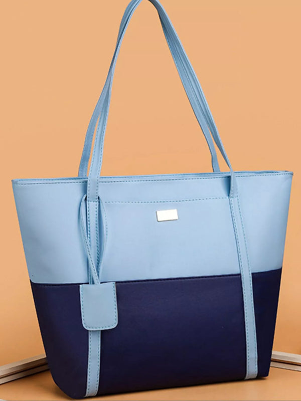 Coastal Two-Tone Tote Bag