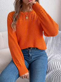 Openwork Cable-Knit Jumper