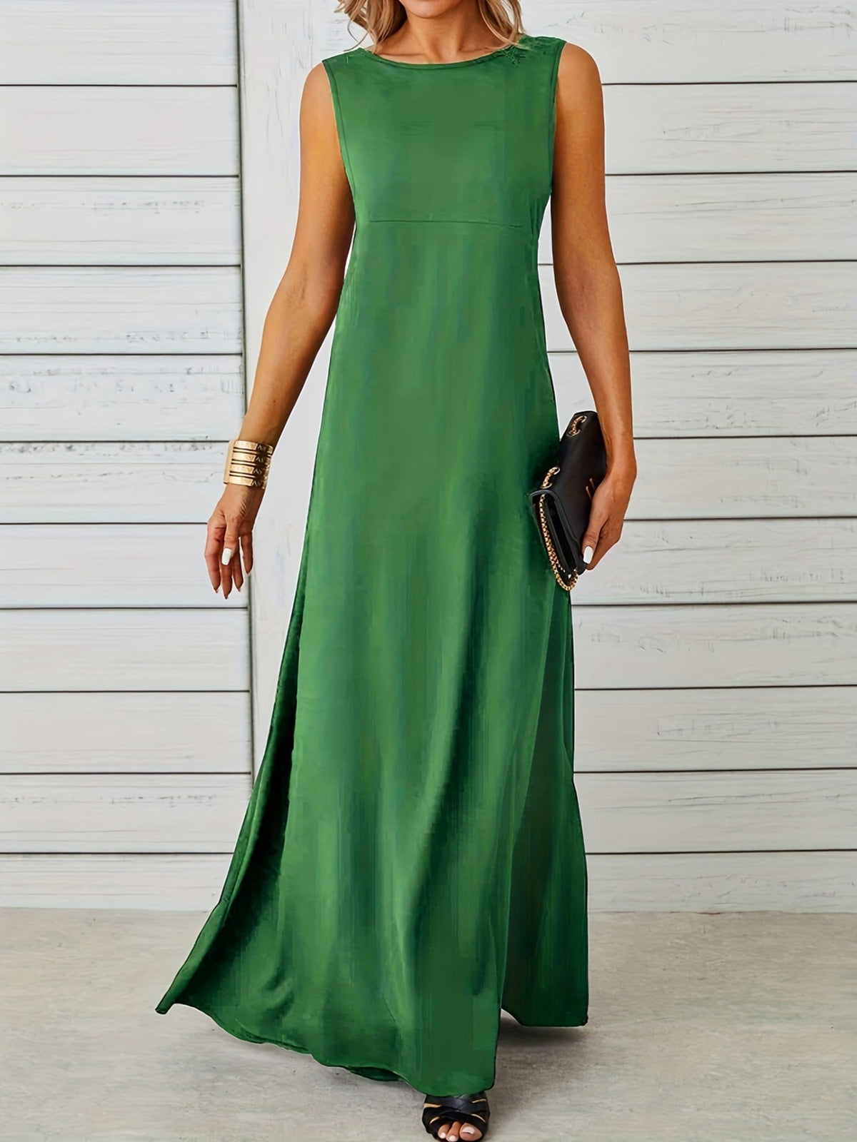Breezy Sleeveless Maxi Dress