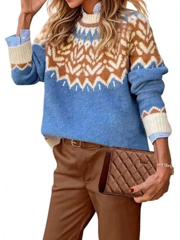 Cosy Fair Isle Knit Jumper