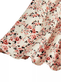 Wildflower Tie-Strap Mini Dress