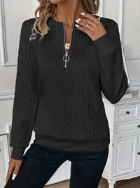 Weekend Half-Zip Sweatshirt