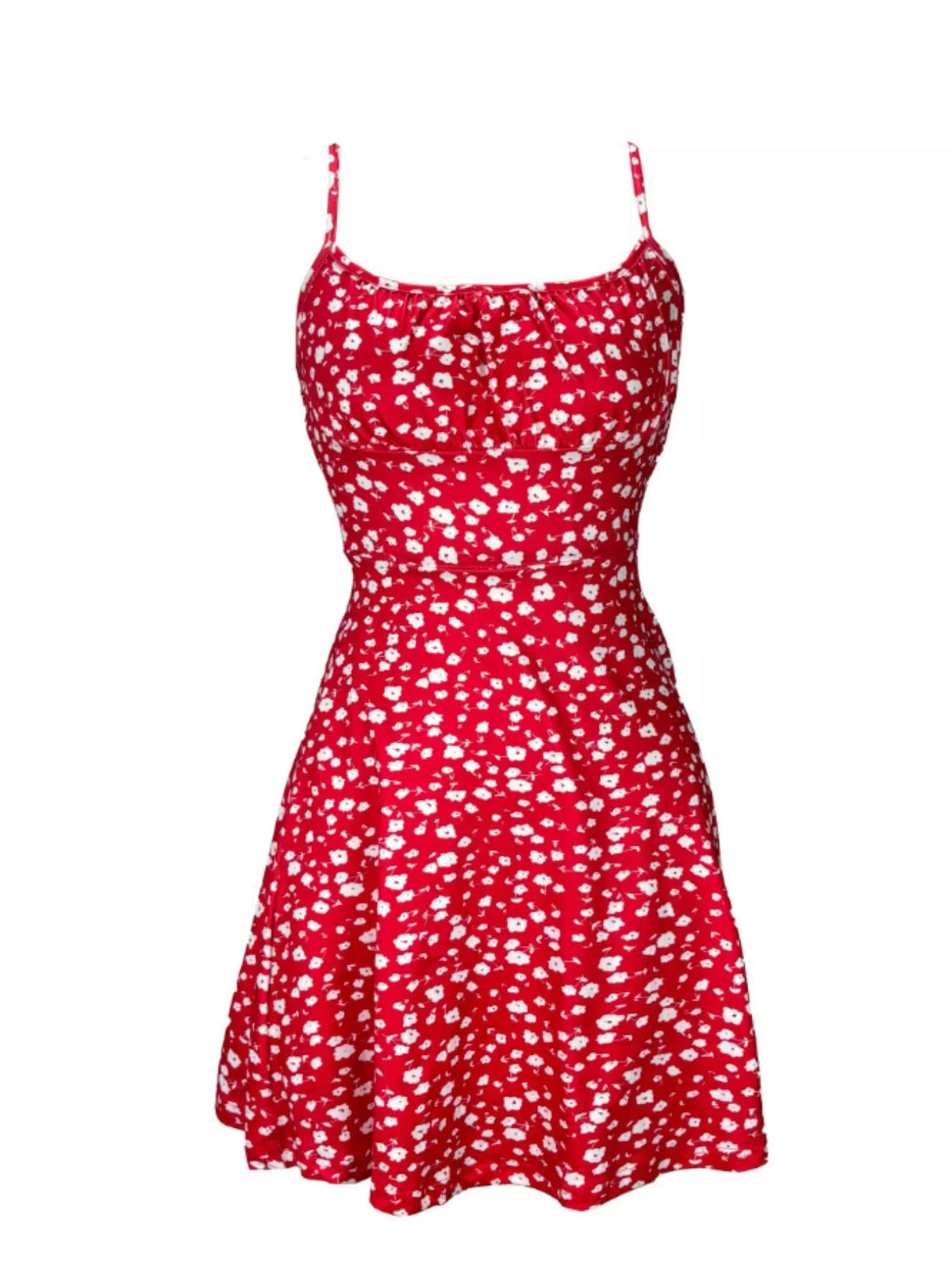 Wildflower Tie-Strap Mini Dress