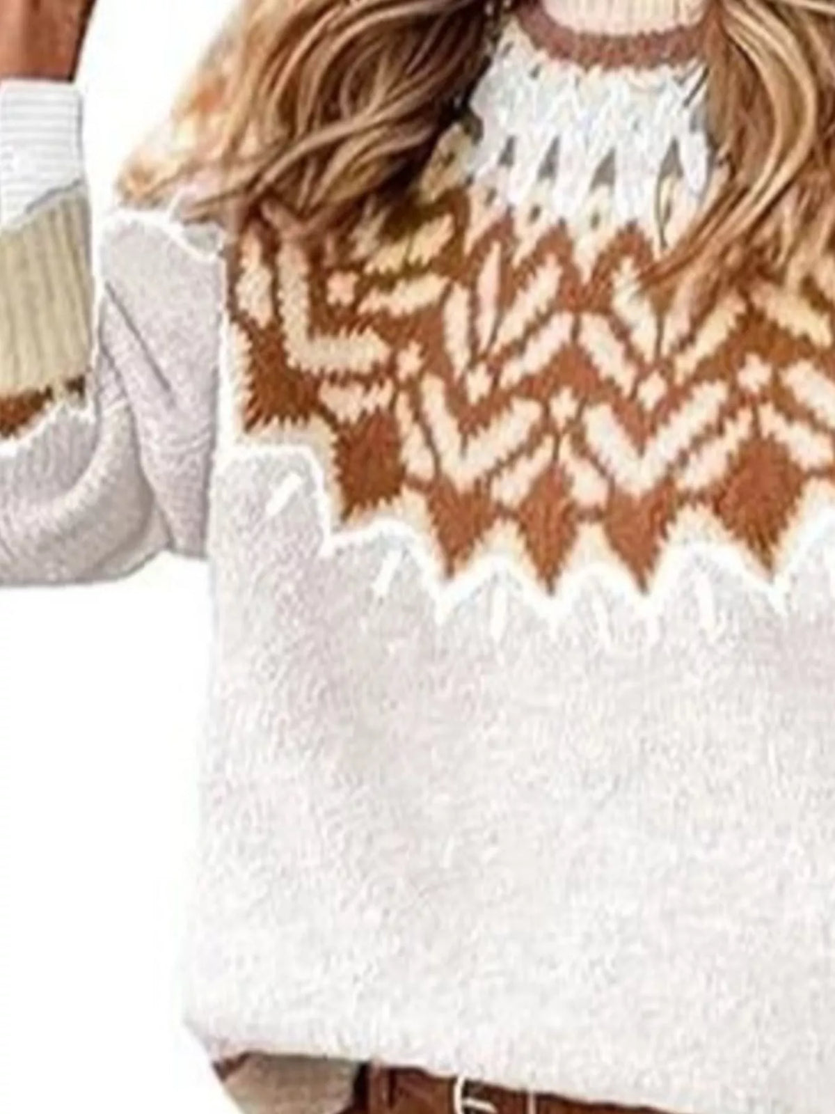 Cosy Fair Isle Knit Jumper