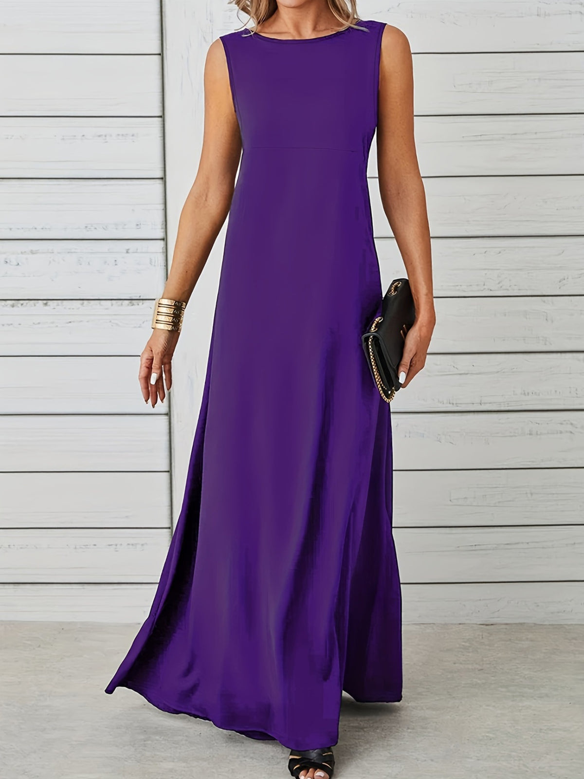 Breezy Sleeveless Maxi Dress