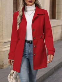 Belted Longline Trench Coat