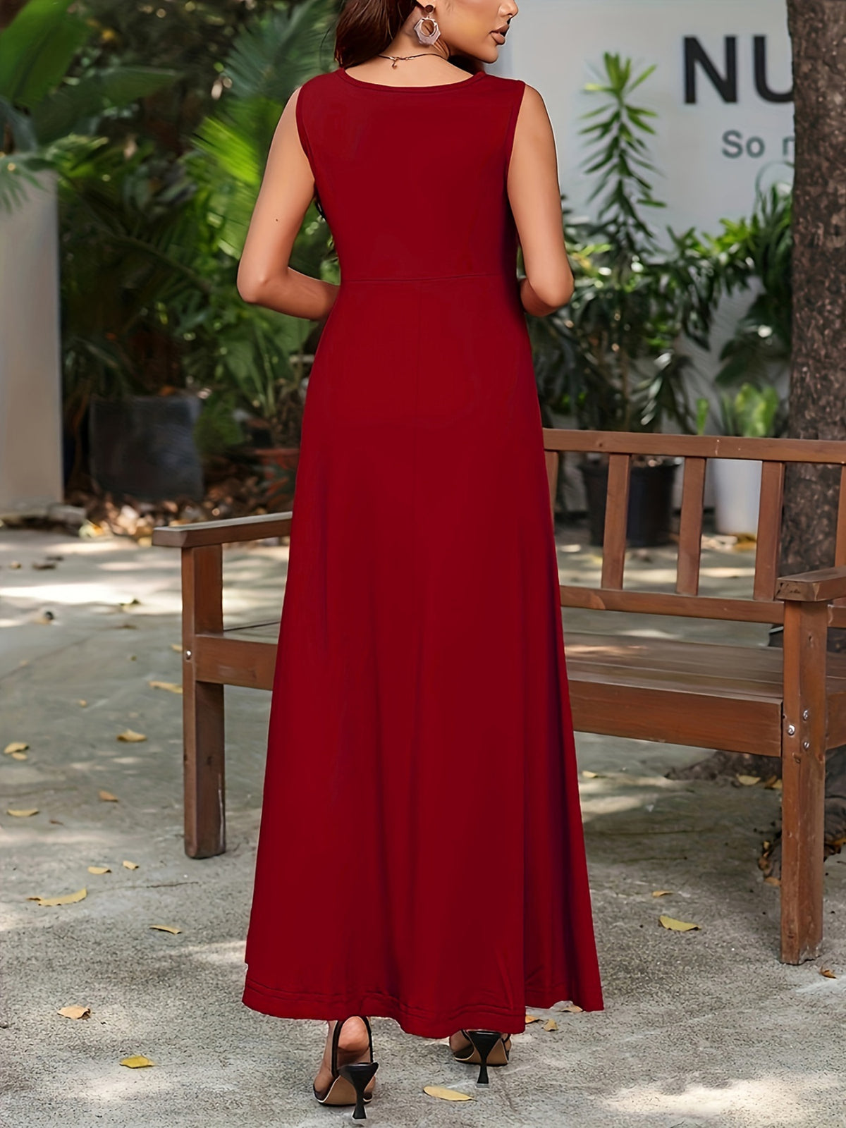 Breezy Sleeveless Maxi Dress