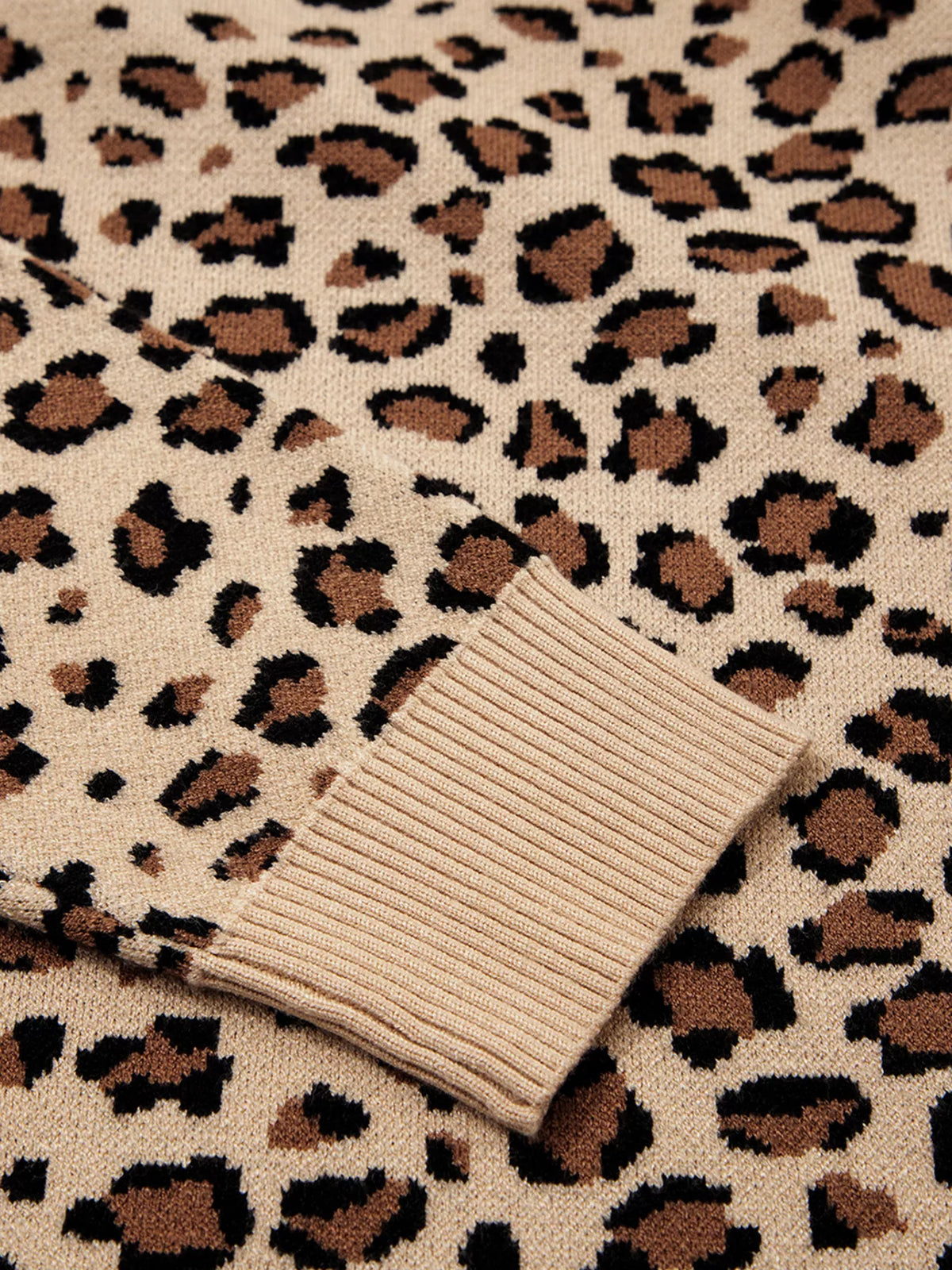 Leopard Long Sleeve Sweater