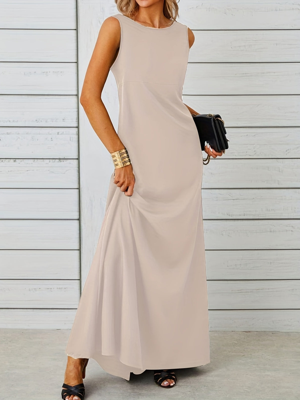 Breezy Sleeveless Maxi Dress