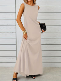 Breezy Sleeveless Maxi Dress