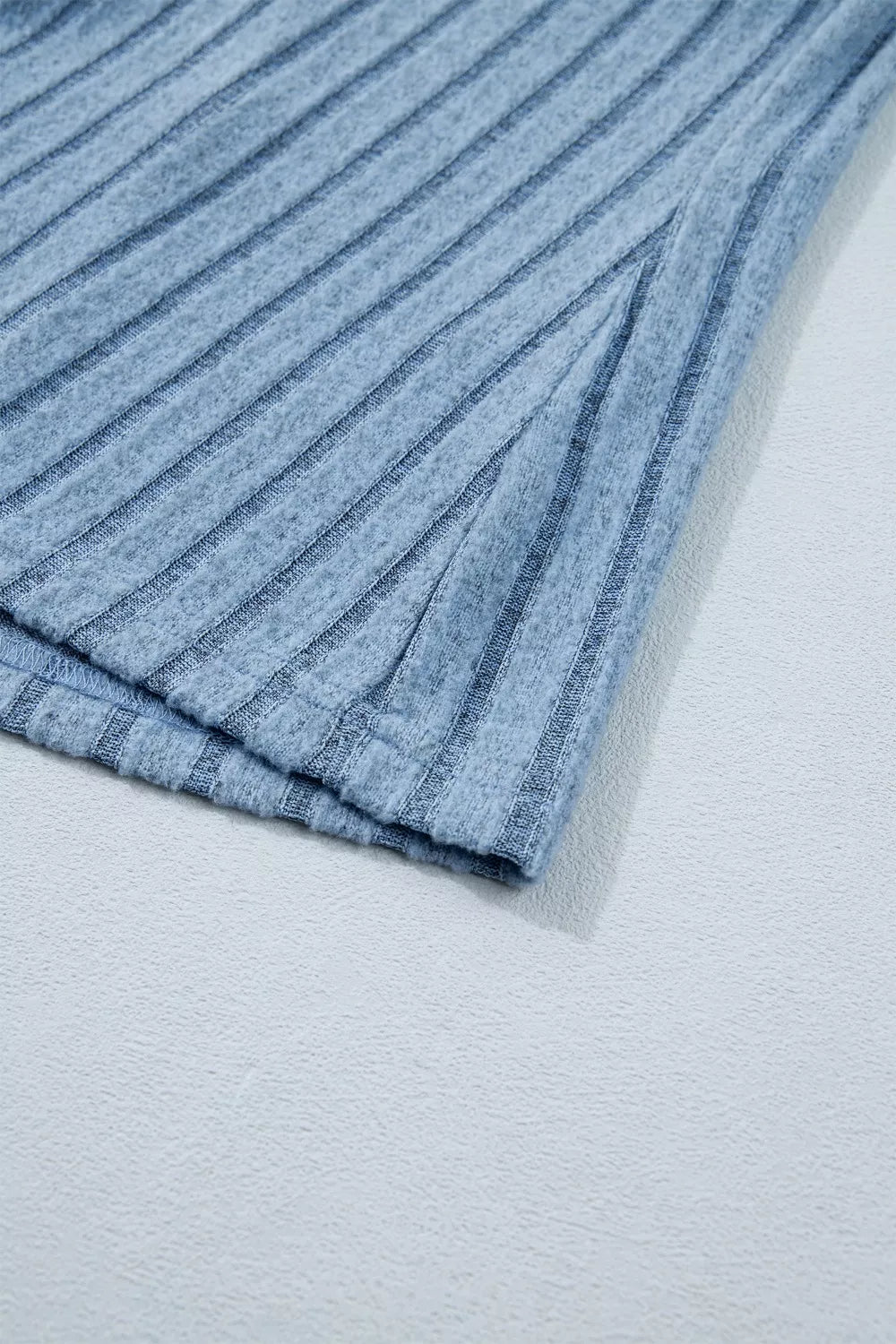 Mineral-Wash Ribbed Vest Top