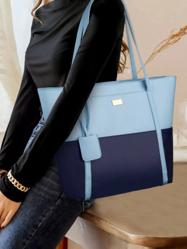Coastal Two-Tone Tote Bag