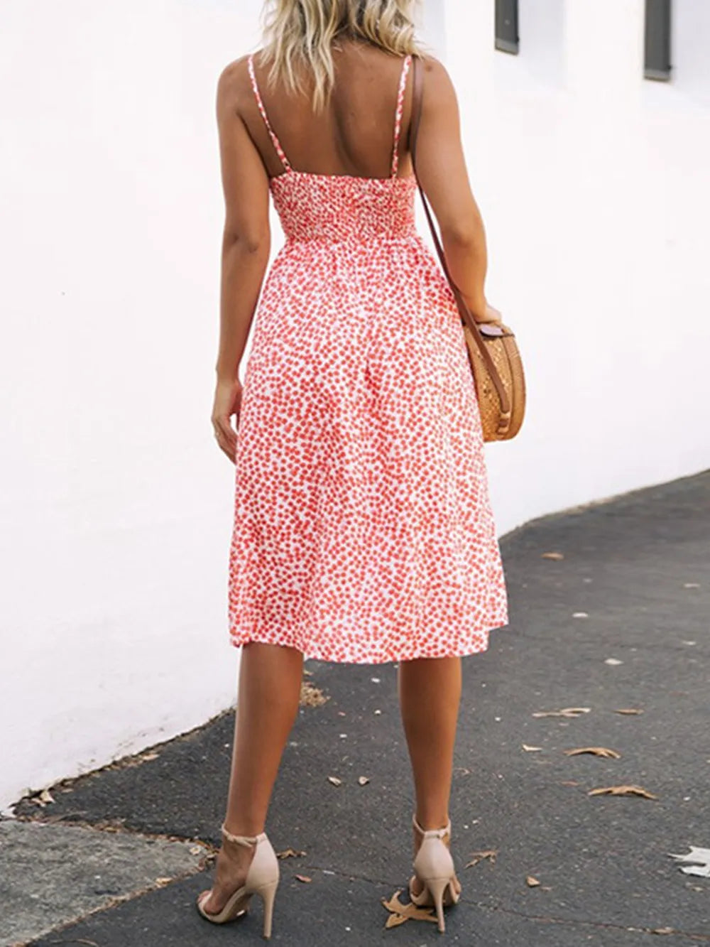Sunshine Bow-Front Sweetheart Sundress