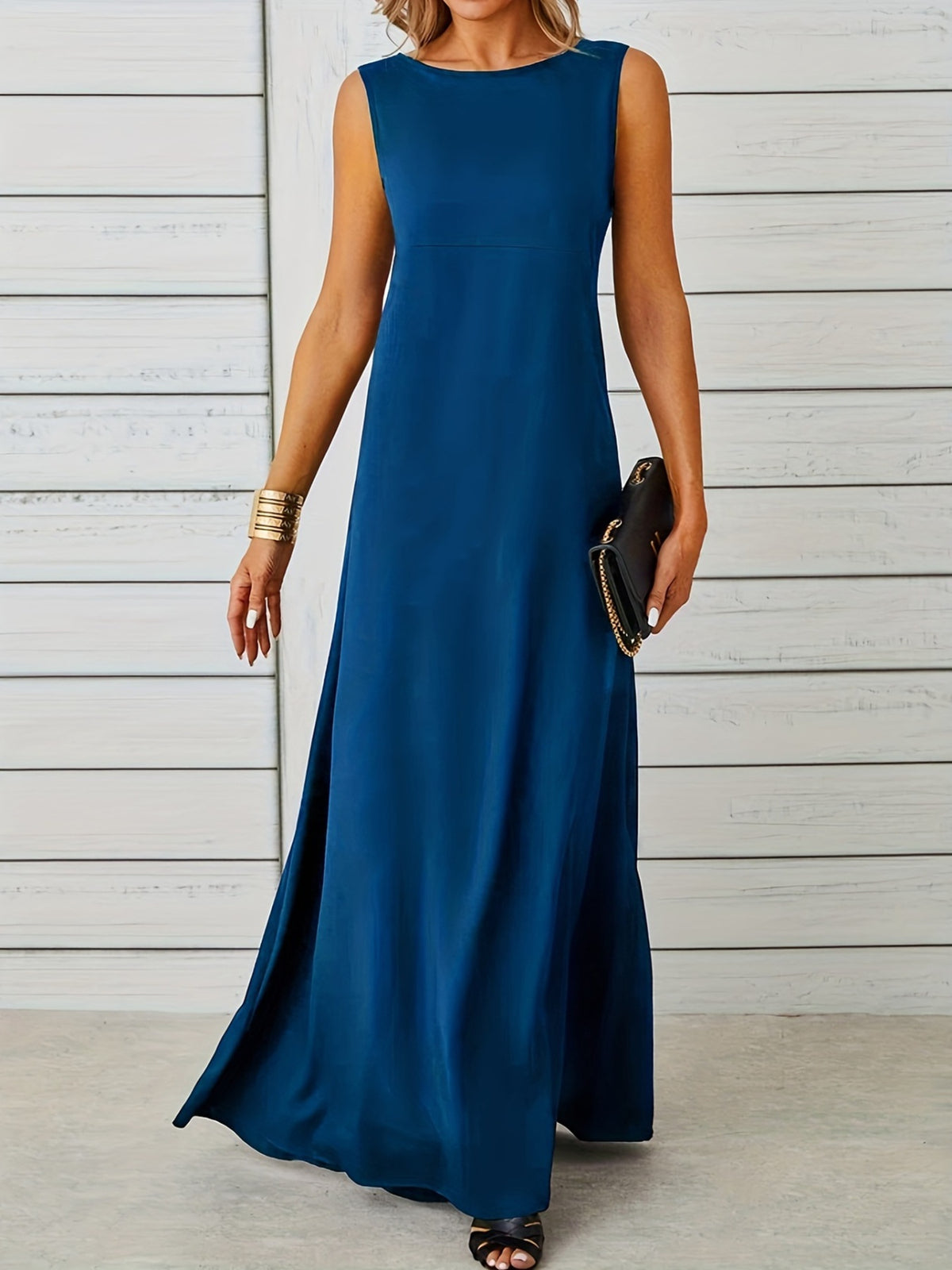 Breezy Sleeveless Maxi Dress