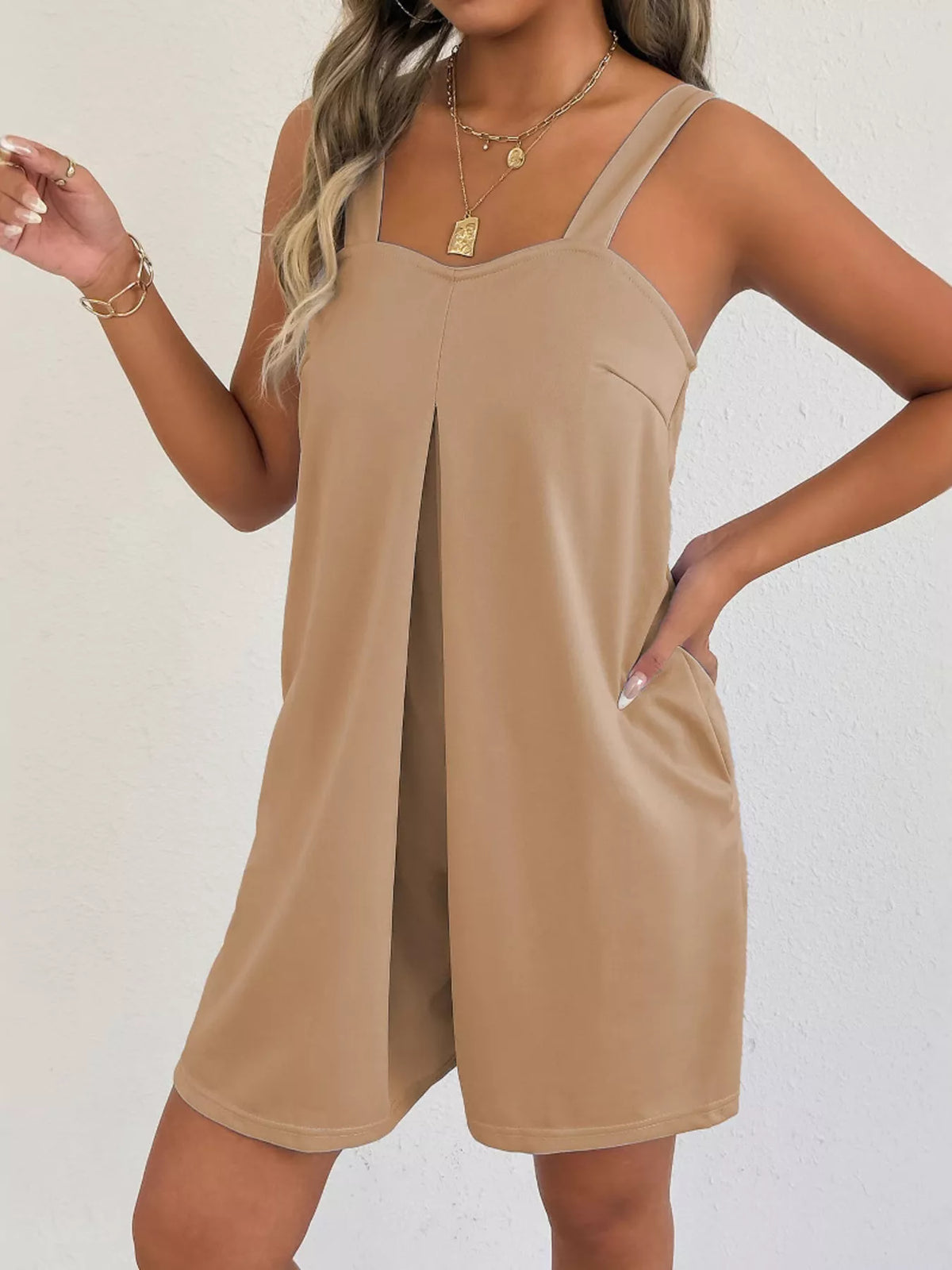 Effortless Sleeveless Playsuit