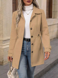 Belted Longline Trench Coat