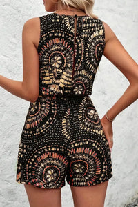 Boho Sunset Sleeveless Playsuit