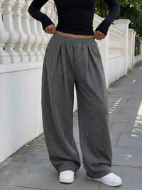 Wide-Leg Lounge Joggers