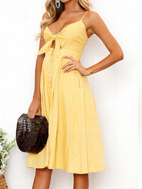Sunshine Bow-Front Sweetheart Sundress