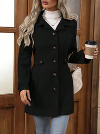 Belted Longline Trench Coat