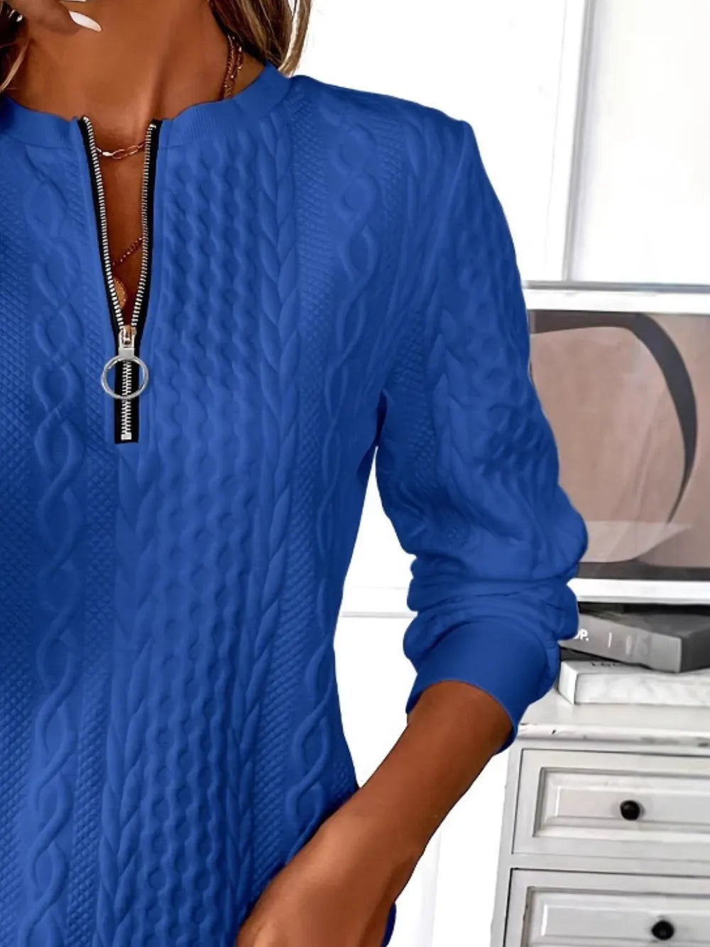 Weekend Half-Zip Sweatshirt