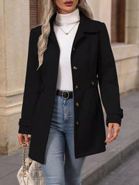 Belted Longline Trench Coat