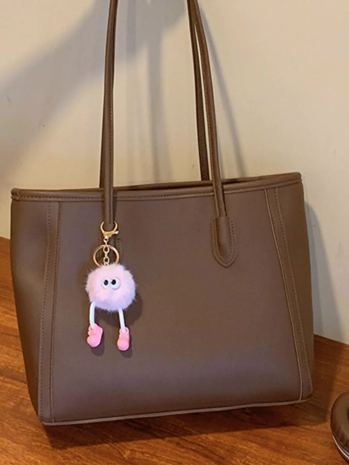 Everyday Faux-Leather Tote Bag