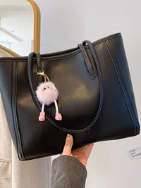 Everyday Faux-Leather Tote Bag