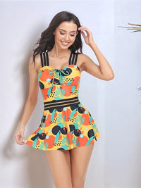 Tropical Sweetheart Tankini Set