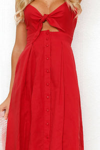 Sunshine Bow-Front Sweetheart Sundress