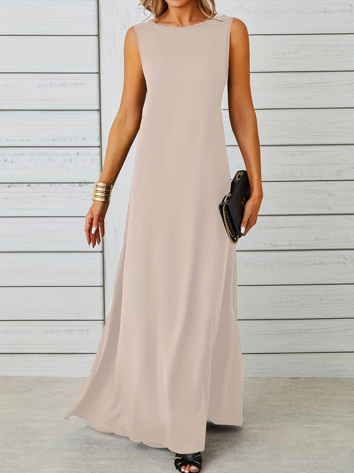 Breezy Sleeveless Maxi Dress