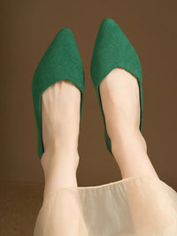 Classic Pointed-Toe Flats