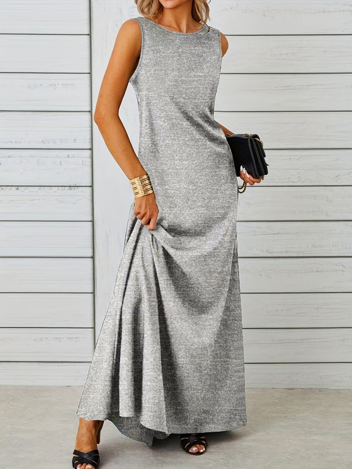 Breezy Sleeveless Maxi Dress