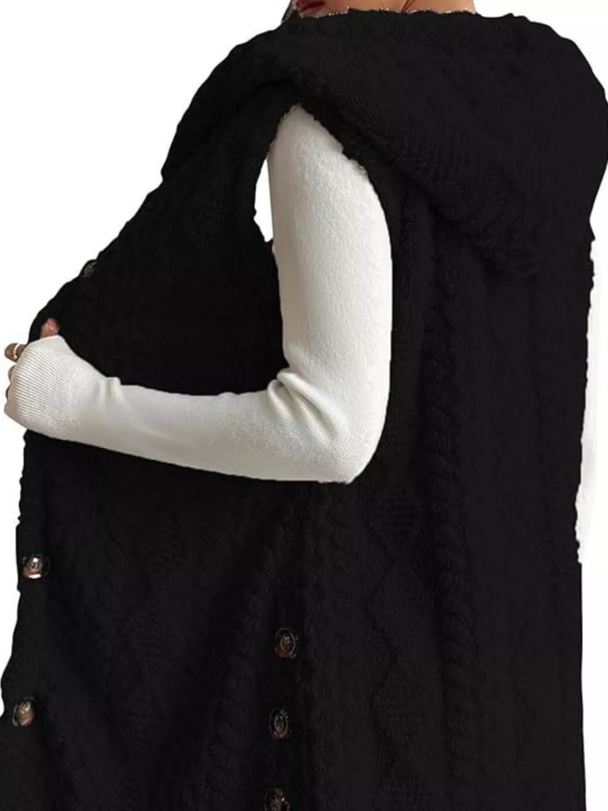 Snug Sherpa Hooded Gilet