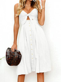 Sunshine Bow-Front Sweetheart Sundress