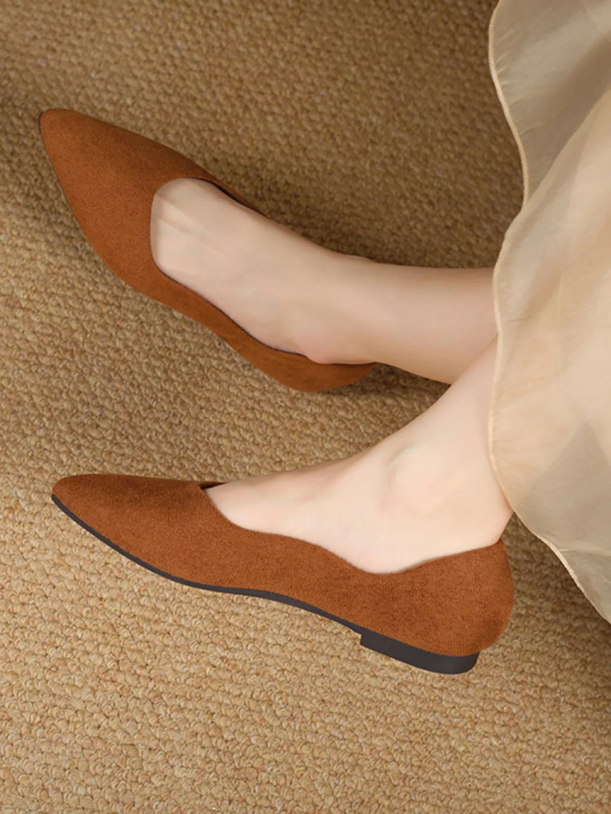 Classic Pointed-Toe Flats