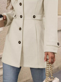 Belted Longline Trench Coat