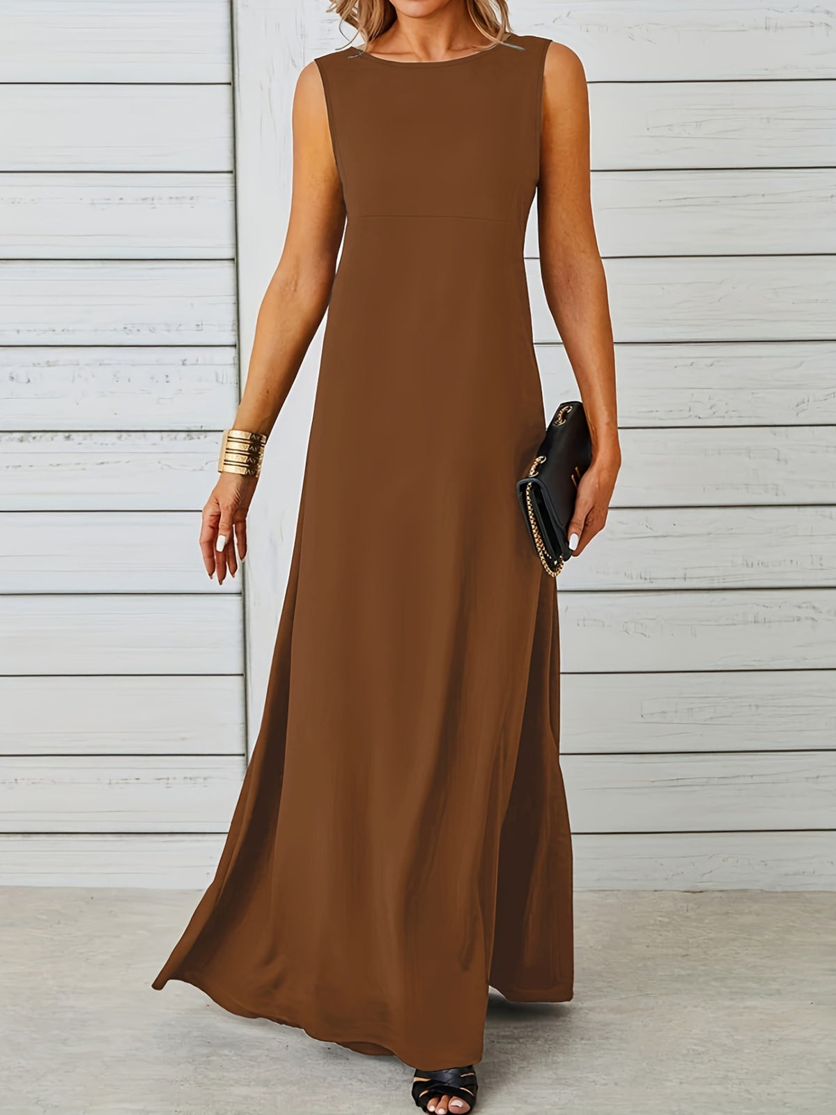 Breezy Sleeveless Maxi Dress