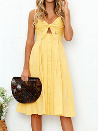 Sunshine Bow-Front Sweetheart Sundress