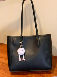 Everyday Faux-Leather Tote Bag