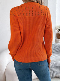 Openwork Cable-Knit Jumper