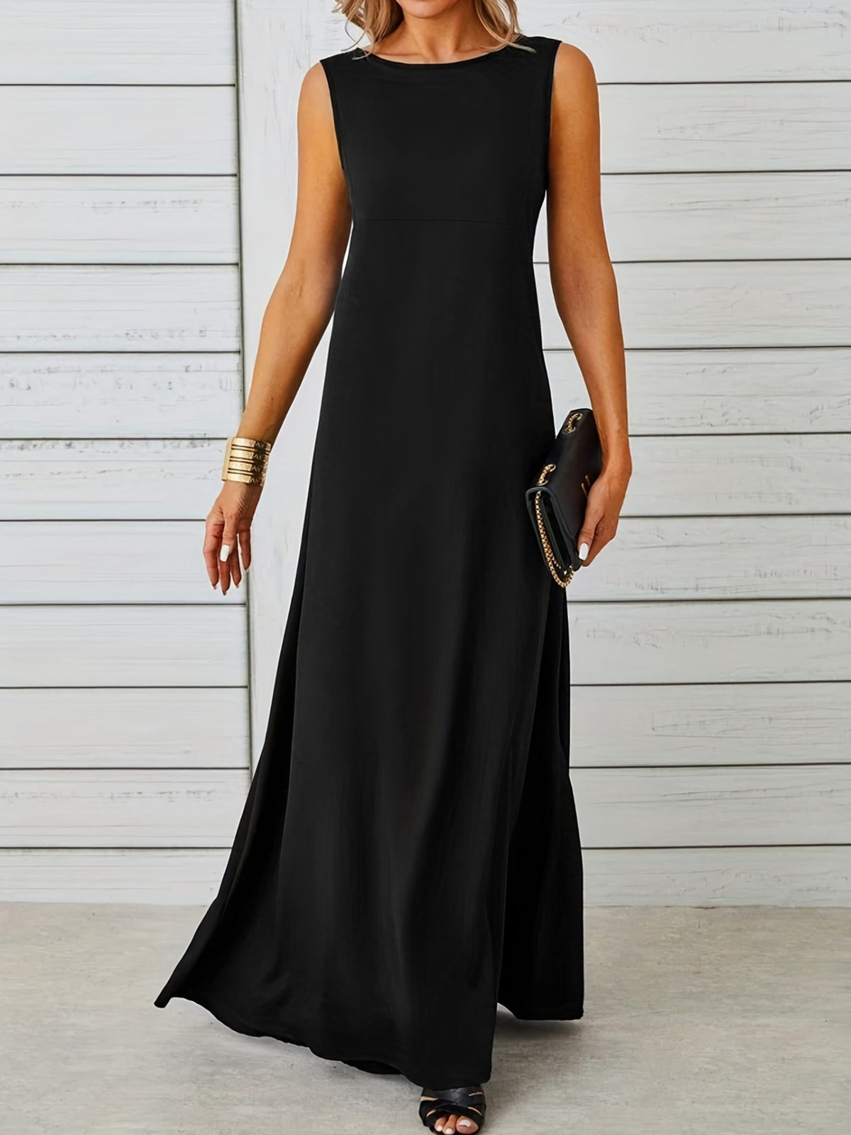 Breezy Sleeveless Maxi Dress