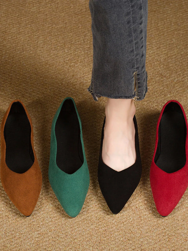 Classic Pointed-Toe Flats