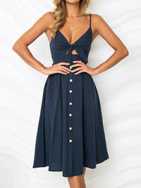 Sunshine Bow-Front Sweetheart Sundress