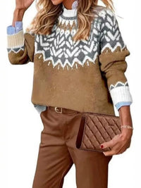 Cosy Fair Isle Knit Jumper