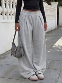 Wide-Leg Lounge Joggers