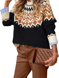 Cosy Fair Isle Knit Jumper